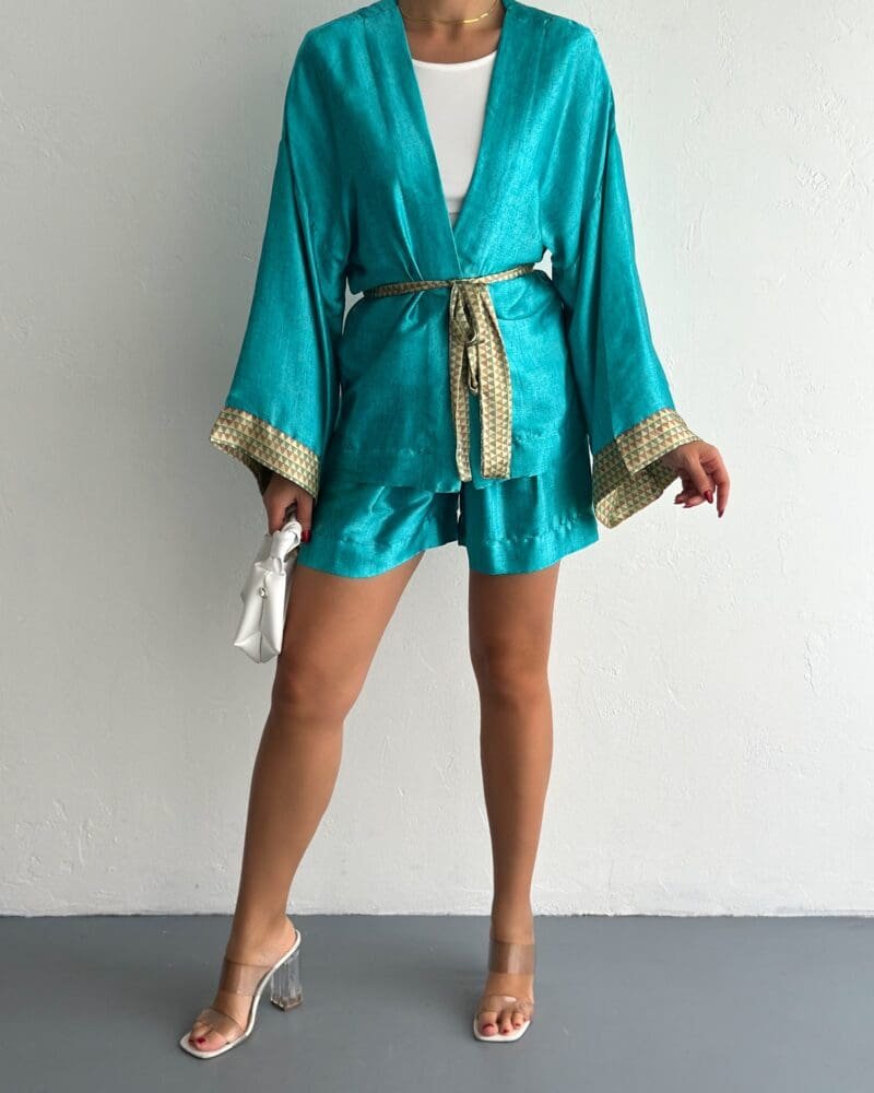 Silk Set – Turquoise