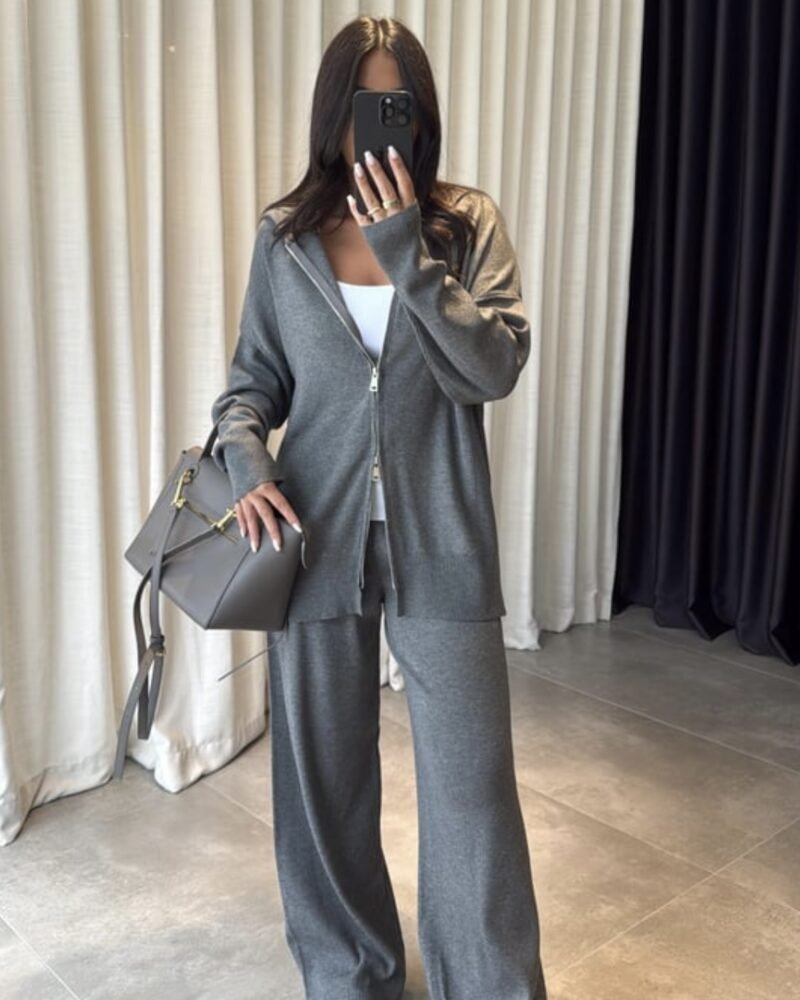 The Essential Knit Duo Grey