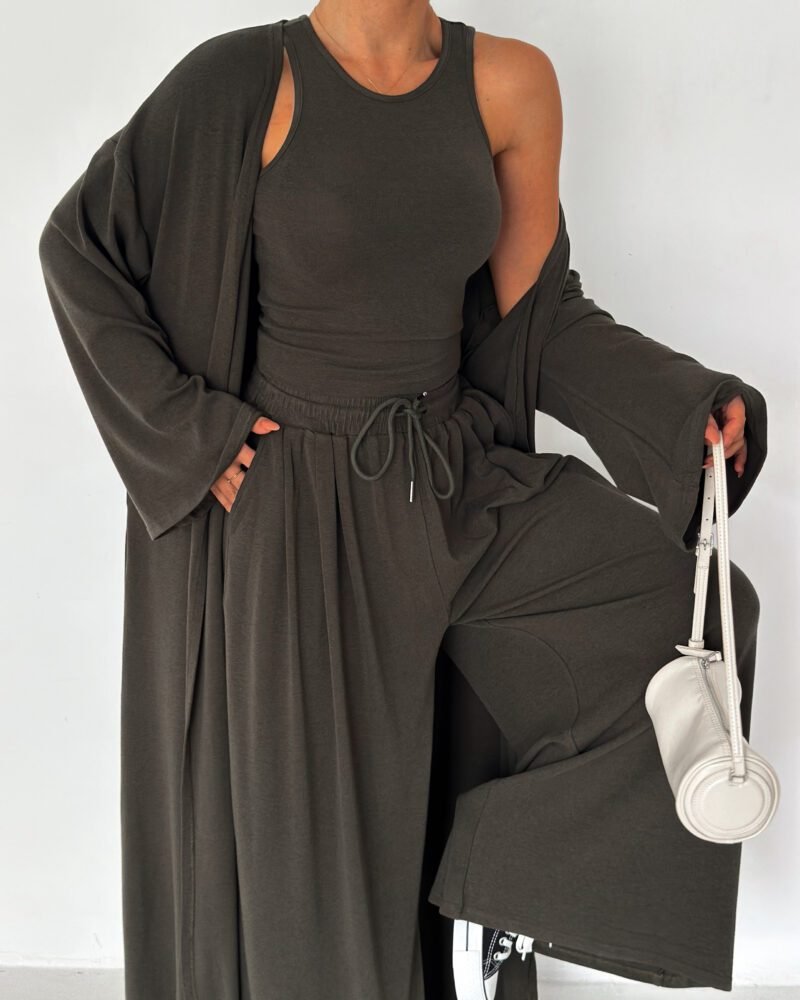 The Soft Trio Set – Premium Soft Cotton Olive