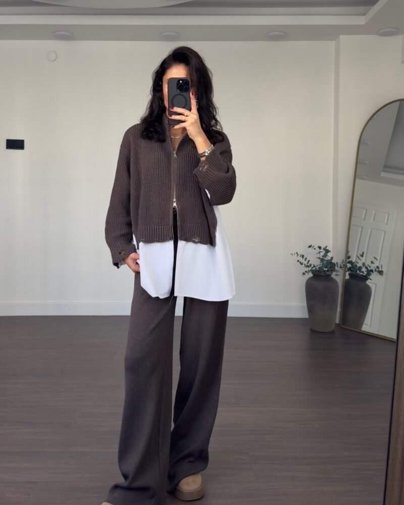 The Effortless Knit Set - Hot Chocolate