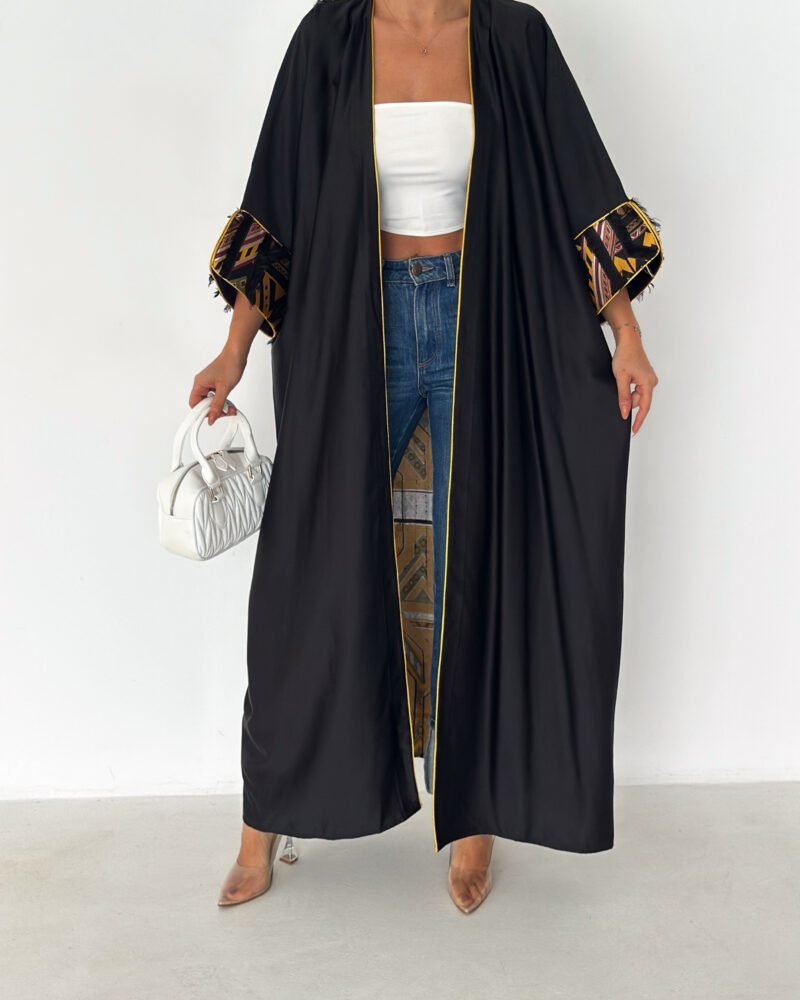 Serene Desert – Midnight Abaya