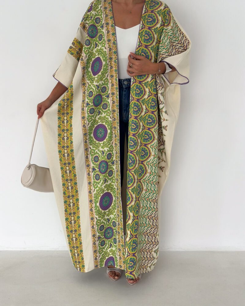 Emerald Mosaic Abaya