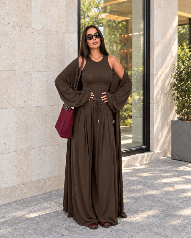 The Soft Trio Set – Premium  Brown