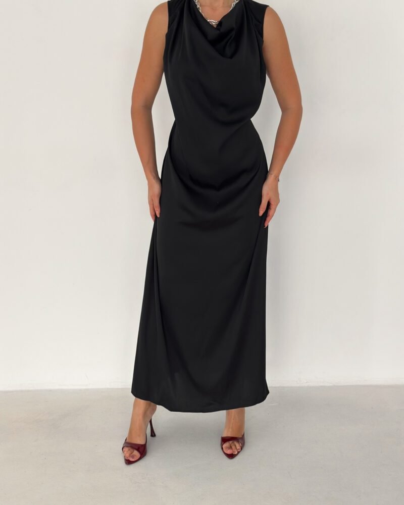 Silk Drape Inner Dress