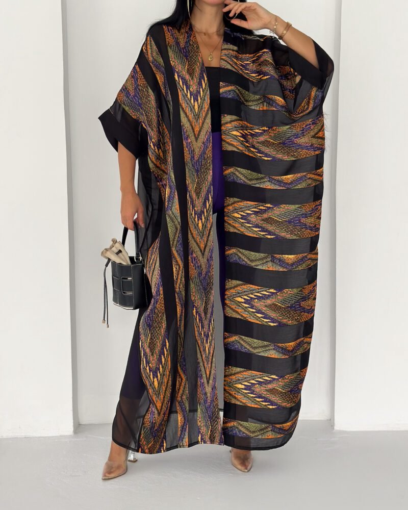 Sahara Bloom Kimono Abaya