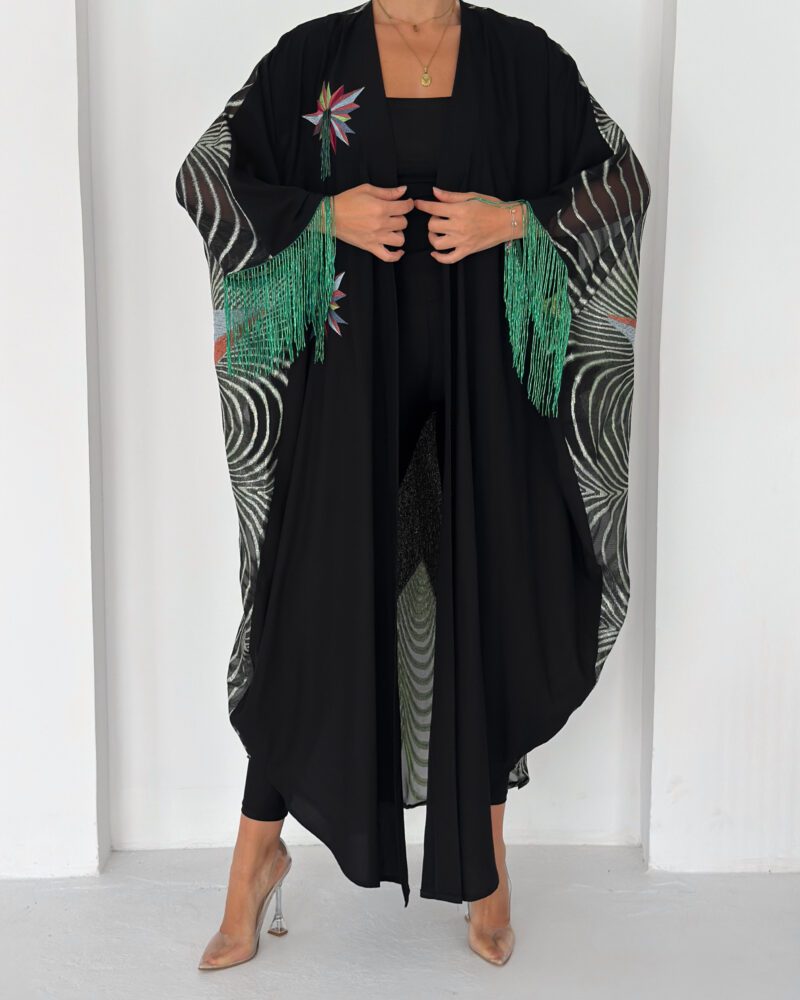 Emerald Eclipse Abaya