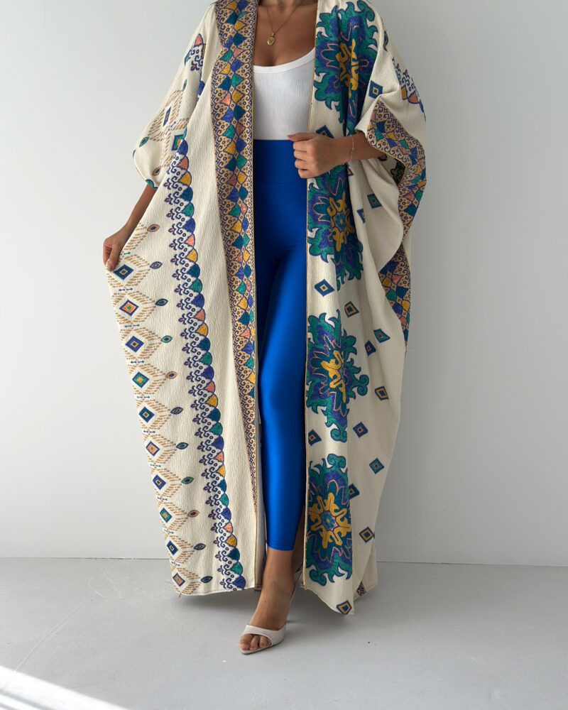 Blue Oasis Abaya