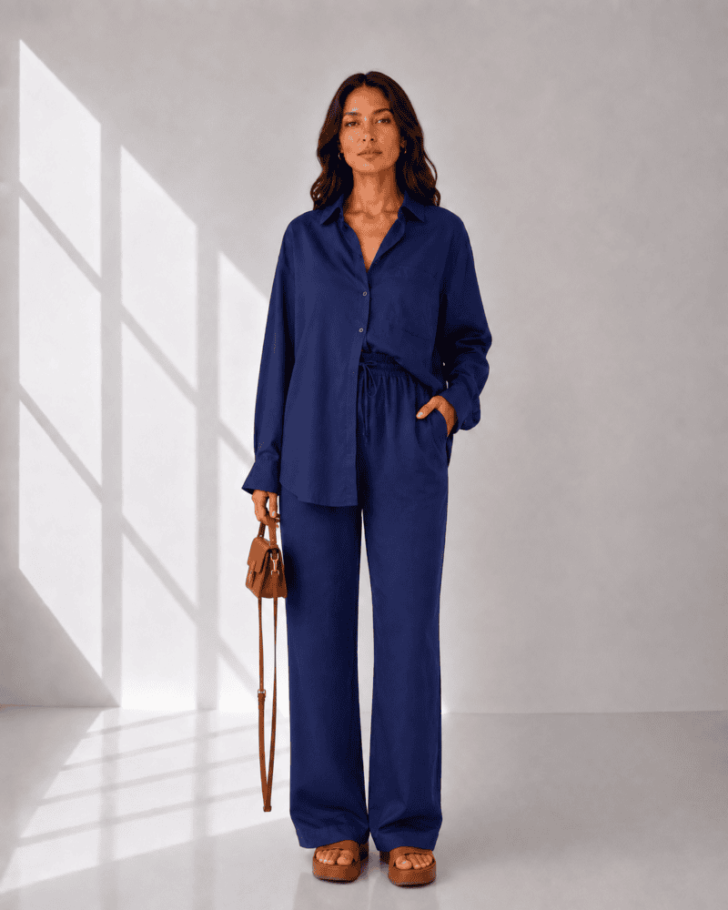 Essential Flow Set – Navy Blue