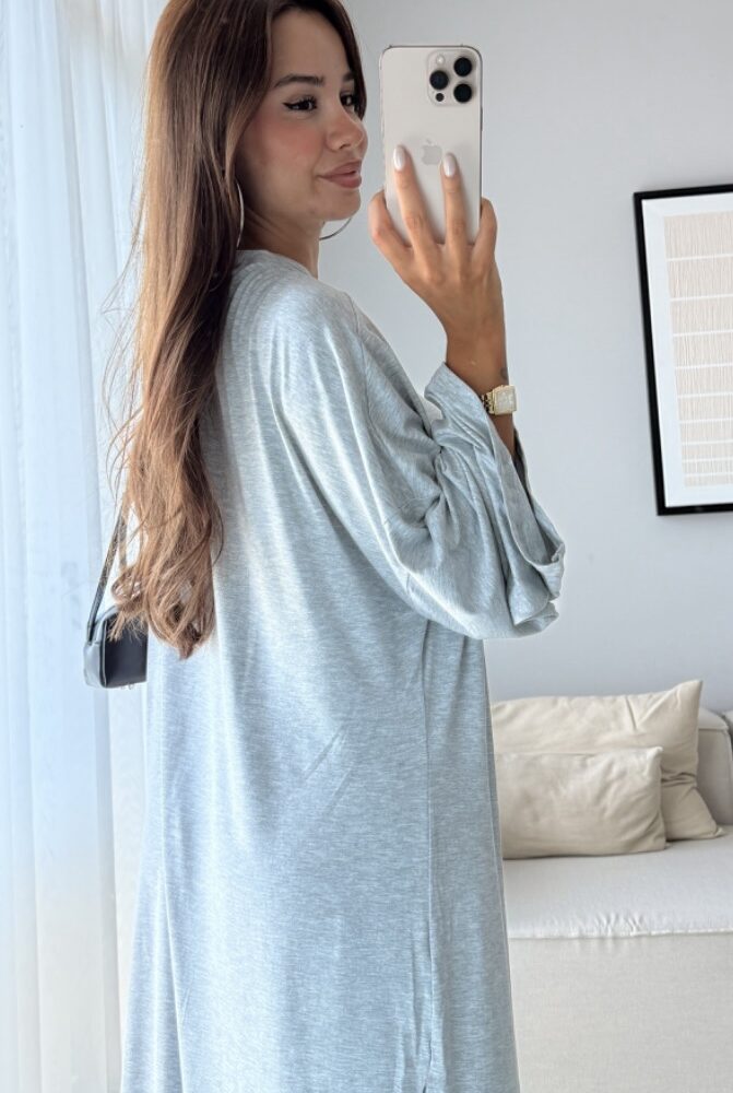 Flowy Cardigan Three Piece Set