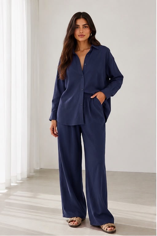 Essential Flow Set – Navy Blue