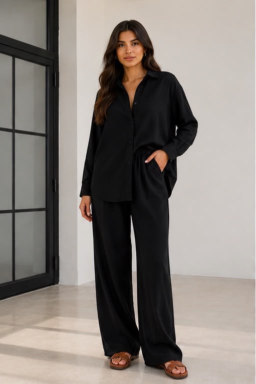 Essential Flow Set – Black