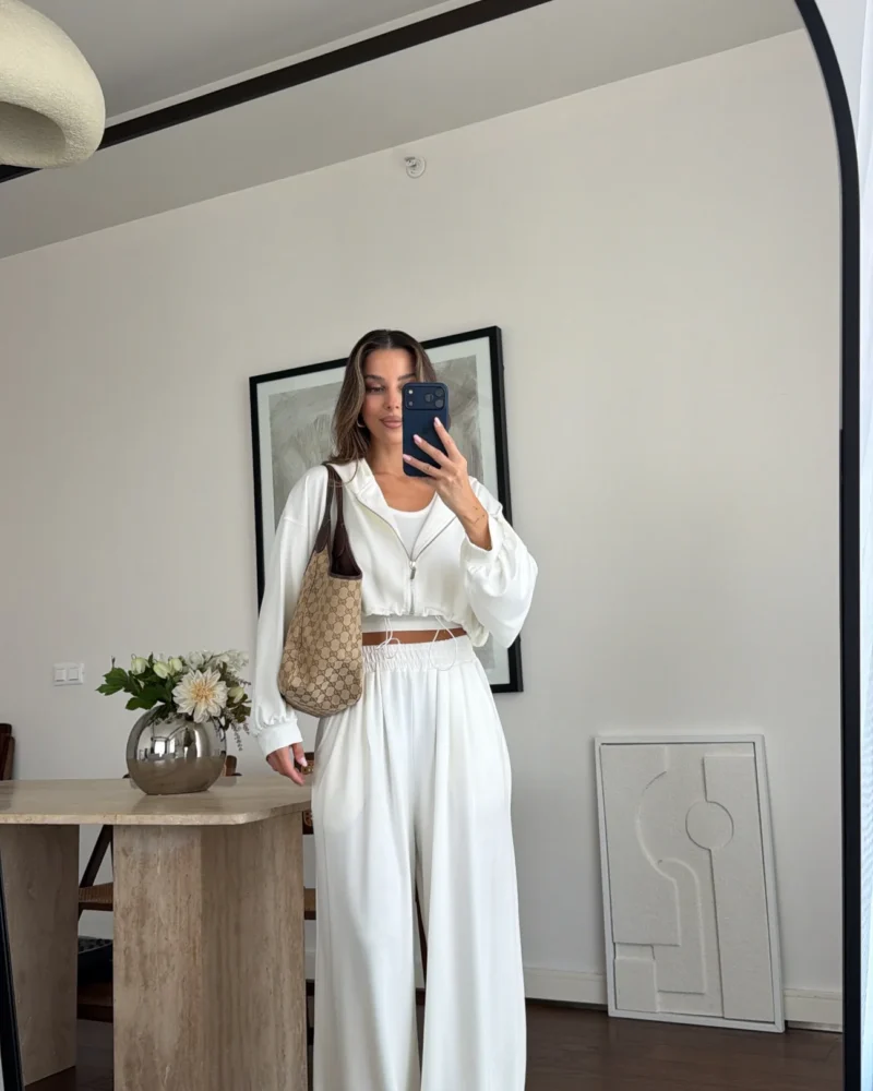 Ivory Cloud Three-Piece Set