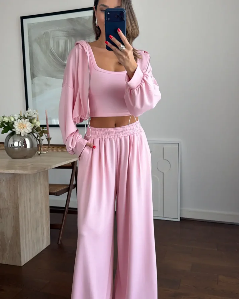 Blush Cloud Three-Piece Set